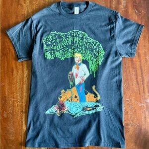 Official Sanguisugabogg new black Small adult with Fred and Scooby shirt
